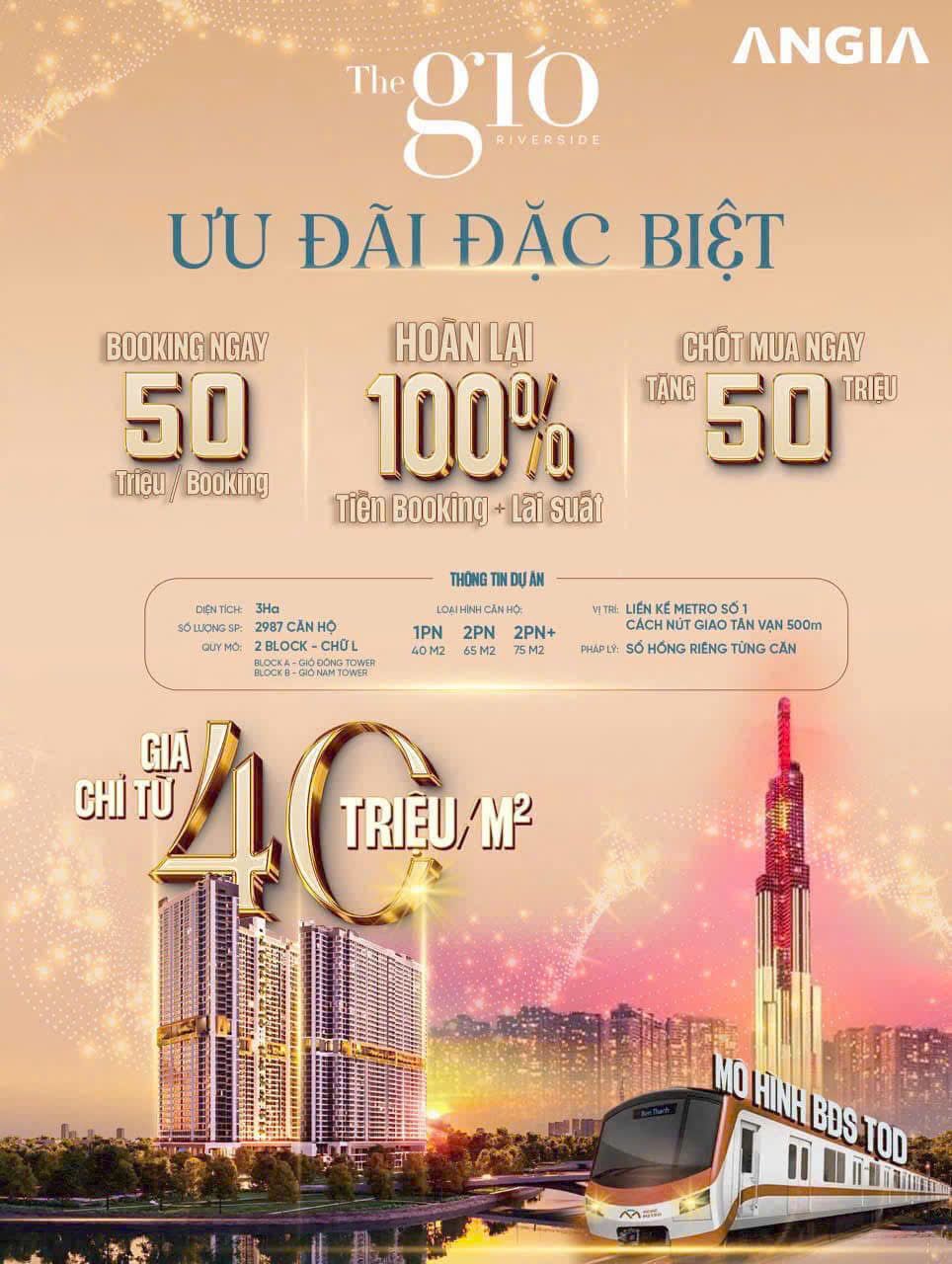 KHU CĂN HỘ THE GIÓ AN GIA Sang trọng & Tiện nghi